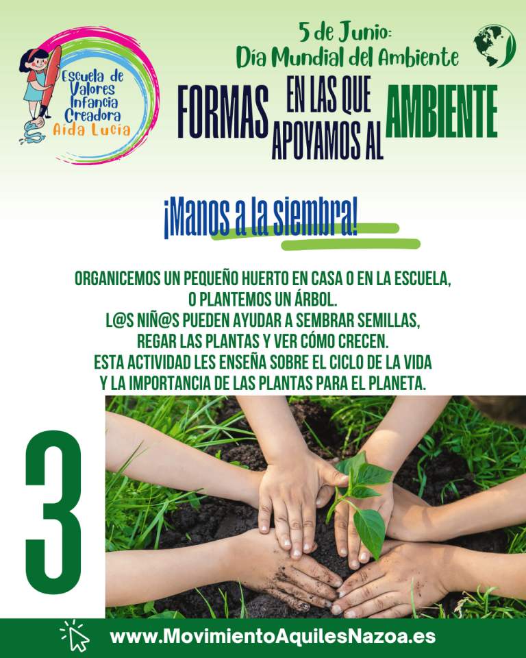 educacion ambiental niños