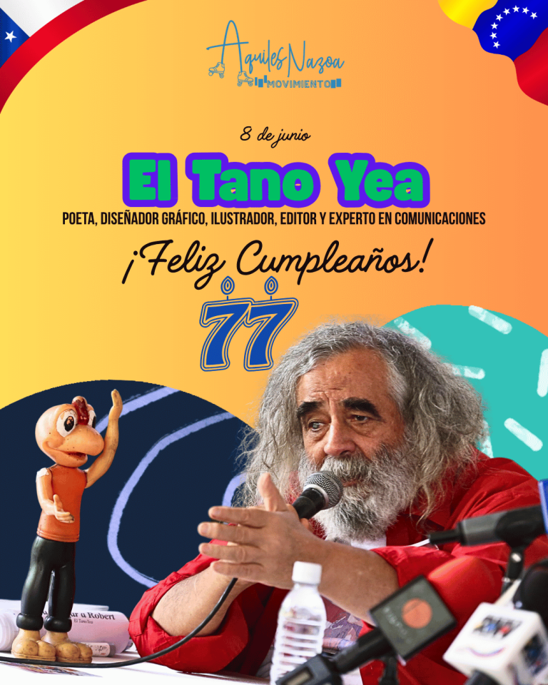 El Tano Yea cumple 77 años