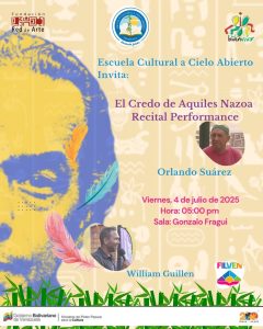 recital performance credo aquiles nazoa