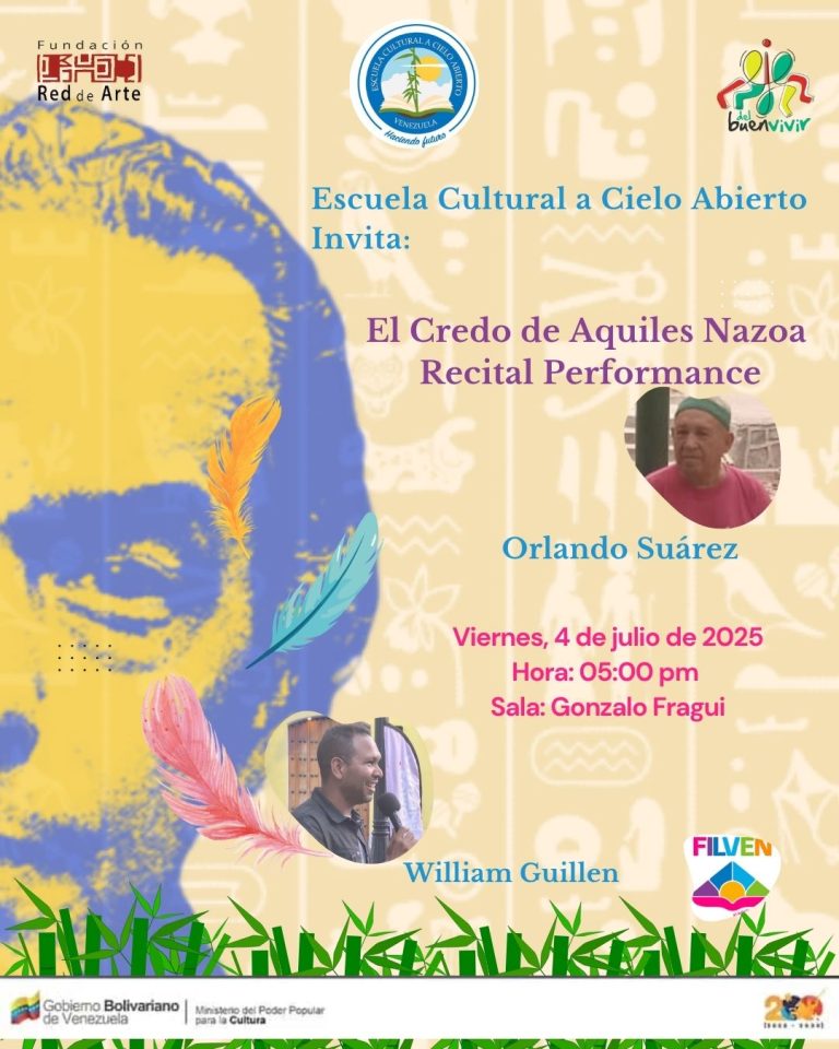 recital performance credo aquiles nazoa