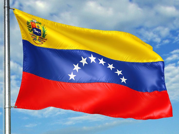 La bandera de Venezuela