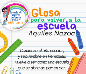 Movimiento Aquiles Nazoa. Volver a la escuela