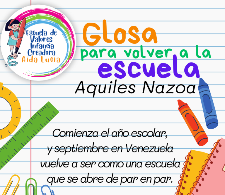 Movimiento Aquiles Nazoa. Volver a la escuela